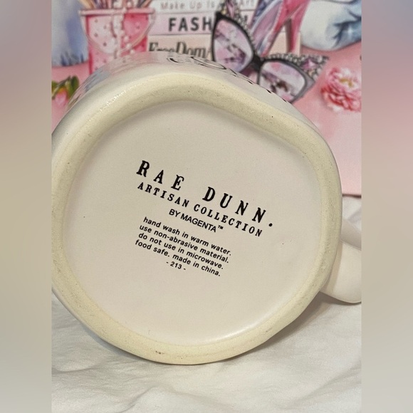 Rae Dunn Peace on Earth double sided mug Inspirational Christmas Holiday - Picture 3 of 3